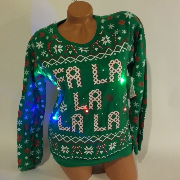 Light Up Christmas Sweater - Picture 6 of 8
